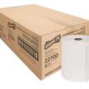 Genuine Joe GJO22700 Hard Wound Roll Towel, 800' Length x 7-8/9" Width, White (Case of 6) (6 Count (Pack of 1))