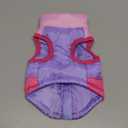 MaruPet Winter Dog Vest - Windproof & Waterproof Warm Coat for Cold Weather - Small/Medium Dogs (XS) - Pink/Purple/Rose (XS(Back:9.0", Chest:13.5", 3.0-5.0lbs))