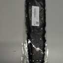 HiiFeuer Medieval Suede Arm Wraps, Renaissance Artificial Fur Bracers, Viking Wrist Band Archery Arm Guards Knight Gauntlets (Black)