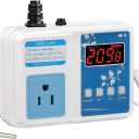 WH1436A 10A Temperature Controller 110V Digital Thermostat Switch Sous Vide Controller NTC 10K Sensor Improved Version