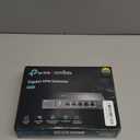 TP-Link ER605 V2 Wired Gigabit VPN Router, Up to 3 WAN Ethernet Ports + 1 USB WAN, SPI Firewall SMB Router, Omada SDN Integrated, Load Balance, Lightning Protection