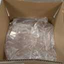 4812-01 RV Screen Door Slider Panel Bubble Style & 4810-00 Stopper & 4814-00 Holder 3 in 1 Complete Kit Replacement for Dexter Right Hand Screen Door, Clear Plexiglass Bubble Style