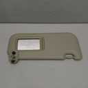 INTGET Passenger Side Sun Visor for Toyota Corolla 2007 2008 2009 2010 2011 2012 2013 Accessories Leather Car Sun Protection Visors Replacement with Mirror(Beige-Passenger Side)