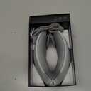 Ultra Quiet Eye Massager for Migraines with Temple Massage, Heat, Air Compression, Bluetooth Music Streaming, 10/15/20 Min Timer, Foldable Electric Eye Mask for Migraine Relief, Eye Strain, Eye Care (Gray)