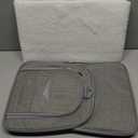 Henkelion Cat Carriers Dog Carrier Pet Carrier For Small / Medium Cats Dogs Puppies (Up To 15lbs), TSA Airline Approved Small Dog Carrier Soft Sided, Collapsible Waterproof Travel Puppy Carrier - Grey (17.0"L x 11.0"W x 11.0"H)