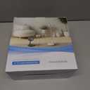 TriPole Portable Standing Fan, 8000mAh Rechargeable Oscillating Fan with Remote, 8.1'' Quiet Pedestal Floor Fan with LED Display & Timer, Foldable Small Desk Fans for Bedroom, Office, Camping, Travel (Black)