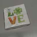 IHR Ideal Home Range Cocktail Napkins Disposable 3-Ply Paper Party Napkin Pack, 5" x 5", Lucky Charm, 20-Count
