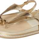 Dolce Vita Women's Fashion Sandal (Size 9, Gold)