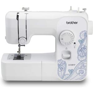 Brother RLX3817 17-Stitch Sewing Machine, White