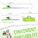 Kids Fishing Pole, Telescopic Fishing Rod, Toddler Collapsible Fishing Rod and Reel Combo with Tackle Box, Fishing Line, Bobber, and Soft Lures for Boy, Girl, Youth, Beginner, Over 4 Years Old