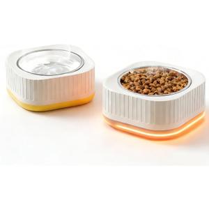 Heated Pet Bowl, Heated Water Bowl for Dogs and Cats Outdoors,Thermostatic Control Pet Heated Bowl for Winter for Dogs, Cats, Chickens, Ducks, Squirrels, Rabbits, Birds, and Animals