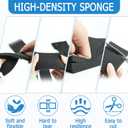 100PCS Foam Card Dividers Anti Extrusion Trading Card Dividers Multifunctional Card Dividers for Storage Boxes Foam Block for Sport Game Idol Card Crafts