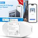 meross Smart Garage Door Opener Remote, Compatible with Amazon Alexa, Google Assistant and SmartThings, Enhanced Compatibility, App/Voice Control (Non HomeKit Version)