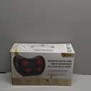 Back Massager, Shiatsu Neck Massager with Heat, Electric Back Massager for Shoulder, Back, Leg, Deep Tissue Kneading Massage to Relief Muscles, Massage Pillow for Mom/Dad/Women/Men (Black)