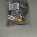 350W Pure Sine Wave Power Inverter Compatible with Dewalt 20V Batteries, Dual-Battery Auto-Switch, DC 20V to AC 120V, 140W USB-C PD, 600lm LED Light (Battery Not Included) (Yellow)