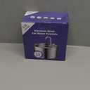 Cat Water Fountain Stainless Steel: 74oz/2.2L Cat Fountain for Drinking - Pet Water Fountain for Cats Inside - Quiet Cats Water Bowl Dispenser - Kitty Drinking Fountains - for Pets& Small Animals