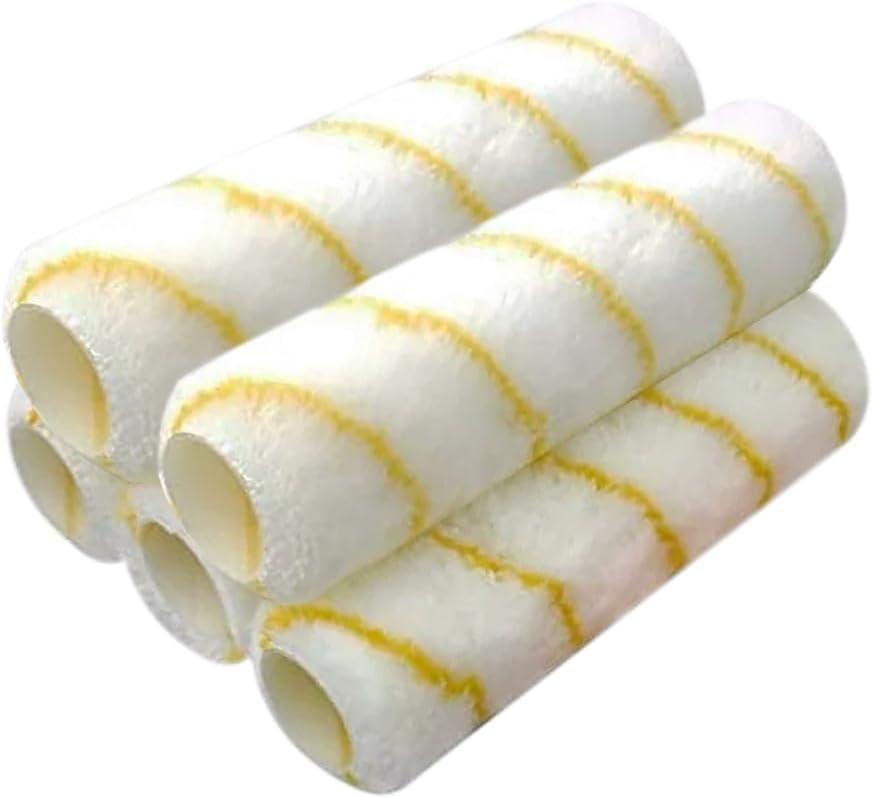 Pro Grade - Paint Roller Covers - 1/2 X 9 Inch Microfiber 5 Pack