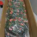 3FT Artificial red Rose Trees2 Pack, Realistic UV Resistant Faux Outdoor Plants for Patio Garden Home Decor