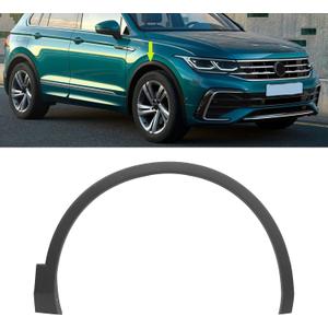 Wheel Molding Trim Fit for Volkswagen Tiguan 2018-2021 Replace for 5NN854732A9B9 (Front Right Side)