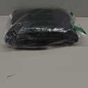 Lecloud Bessie Faux Linen Black Curtains 2 Panels 84 Inches Long, Airy Light Filtering Privacy Drapes with Rod Pocket for Bedroom Dining Room Window Treatments for Daily Home Use, Each 50" W x 84" L