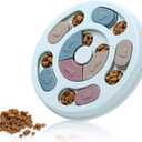 DR CATCH Dog Puzzle,Dogs Food Toys for IQ Training & Mental Enrichment,Dog Treat Puzzle(Blue)