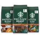 Starbucks Whole Coffee Beans, Medium Roast Hot or Iced Coffee, Variety Pack, Three 12 oz Bags,  BEST IF USED BY: 04 AUG 2026