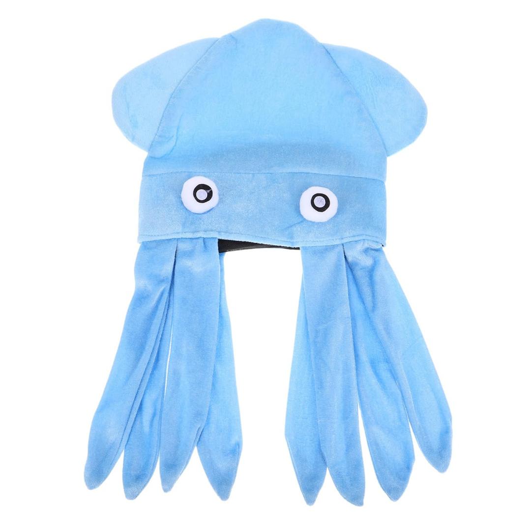 Squid-Costume for Kids Toddler Dress-up Clothes Sea Animal Mask Toys Birthday Christmas Gifts 3+ Boys Girls (Blue)