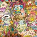 Lucky Puzzles 'Giggles Under The Sea' | 500 Piece Jigsaw Puzzle | Colorful Underwater Scene with Whimsical Sea Creatures | Family Fun | Unique Brain Teaser