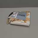 TKSBAG 100 Pack Small Thank You Gift Bags with Handles, 5.5''x 2.5''x4.7'' Mini White Gift Bags Bulk for Baby Shower, Birthday, Wedding, Party Favors