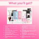 Korean At Home Eye Lash Lift and Tint Kit Professional Brow Lamination and Tint Kit Eye Lash Tint Brown Eye Brow Tint Kit