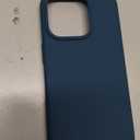 for iPhone 15 Pro Case Liquid Silicone Slim Shockproof Protective Cover 6.1 Inch Anti-Scratch Drop Protection,Deep Navy