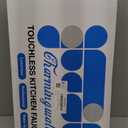 Charmingwater Touchless Kitchen Faucet with 5 Modes Pull Down Sprayer, Single Handle Stainless Steel Motion Sensor Faucet for Kitchen Sink, Brushed Nickel