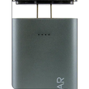 ZGear 2-in-1 Power Bank with Detachable Wall Charger - Black/Gray