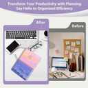 2026 Planner, Weekly and Monthly Calendar Planner Agenda, Jan 2026 - Dec 2026, Planning Academic Book, Office Desk Accessories and School Supplies - A5 (6.3'' x 8.5'') (Ocean Sunset)