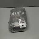 Disolla Small Bathroom Rugs 17x24 Non Slip Dark Grey Fluffy Bath Mat for Bathroom Floor Machine Washable Plush Luxury Bath Rug for Tub Soft Shaggy Absorbent Shower Mat