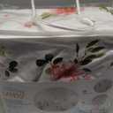 Disney Minnie Mouse My Happy Place Pink, Black, Gray, and White 3 Piece Nursery Crib Bedding Set - Comforter, 100% Cotton Fitted Crib Sheet, and Crib Skirt