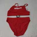 BLARIX Womens Guard Swimsuit 2 Piece Medium, Red