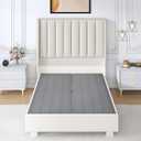 Metal Full Bed Slats Bunkie Board for Under Mattress Support with CoverHeavy Duty Replacement Bed Slats for Full Size Bed Frame