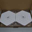 TEKXYZ Telescoping Balloon Stand Set of 4, 1.5ft to 7ft Free Adjustable Metal Balloon Column Stand for Party Decorations