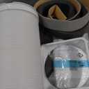 Black+Decker 10000 BTU Portable Air Conditioner Unit, Remote, LED Display, Window Vent Kit, 4 Caster Wheels, White