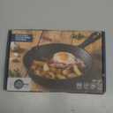 Pre-Seasoned Cast Iron Skillet, Black, 6 Inch Mini Frying Pan with Handle