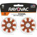 Rayovac Size 13 Hearing Aid Batteries (16 Pack)