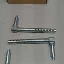 AM136328 AM136327 Mower Deck Gage Wheel Arm Shaft Front Left & Right with 3/4 Diameter for John Deere Tractors X300 X320 X324 X340 X360 X500 X520 X530 X534 X540 with 48 inch and 54 inch Mower Deck