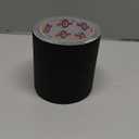 Black Gaffers Tape 4 Inch x 30 Yards - Heavy Duty, Waterproof, No Residue, Non-Reflective, Easy Tear Gaffers Stage Tape - Multipurpose