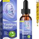 Tinnitus Relief for Ringing Ears, Herbal Formula Tinnitus Relief Drops, Effective Tinnitus Treatment to Reduce Ear Noise & Improve Hearing for Men & Women