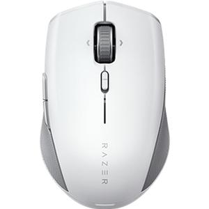 Razer Pro Click Mini Portable Wireless Mouse: Silent, Tactile, Mouse Clicks - Sleek & Compact Design - HyperScroll Technology - Productivity Dongle - Connect up to 4 Devices - 7 Programmable Buttons (White)