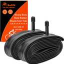 2-PCS 26x1 3/8 Heavy Duty Bike Tire Tubes AV32MM Schrader Valve 37-590 Inner Tubes Compatible with 26x1 3-8 26 x 1 3/8 Bike Bicycle Tire Tubes