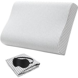 Pillow Cover for Memory Foam Pillow/Latex Pillow/Cervical Pillow,Replacement Pillow Case,Soft Cotton Pillow Protector