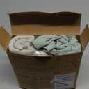 KeaBabies 3-Pack Organic Swaddles for Newborns Girls, Boys with Hats - Soft Cotton Baby Sleep Sacks 0-3 Months, Breathable Baby Hats and Swaddles 0-3 Months, Newborn Essentials Must Haves (Sage)