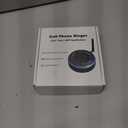 Cell Phone Ringer Amplifier & Flasher for Seniors, 116dB Loud External Ringer for Hard of Hearing, One-Button Answer & Decline, Call Message App Alerts, Ideal for Heavy Sleepers Noisy Areas